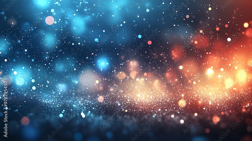 Abstract Vector Bokeh Background : Generative AI Abstract Vector Bokeh Background : Generative AI