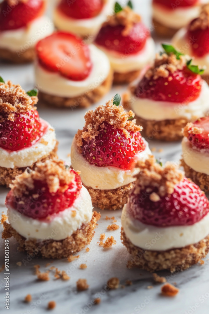 Strawberry Crunch Cheesecake Bites Strawberry Crunch Cheesecake Bites