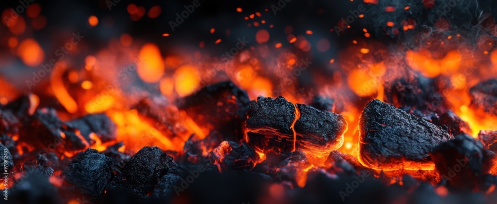 The Glowing Charcoal Embers The Glowing Charcoal Embers
