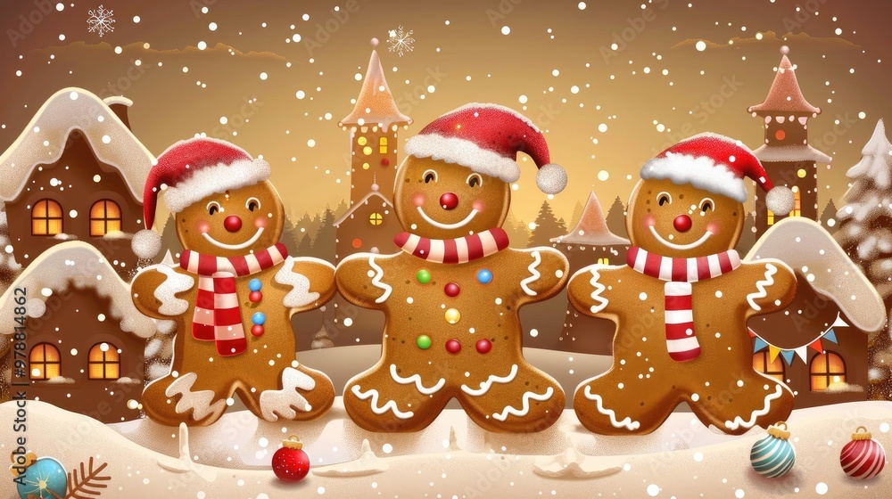 Tasty homemade Christmas cookies. The gingerbread men Tasty homemade Christmas cookies. The gingerbread men