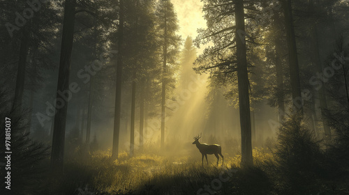 fog in the forest