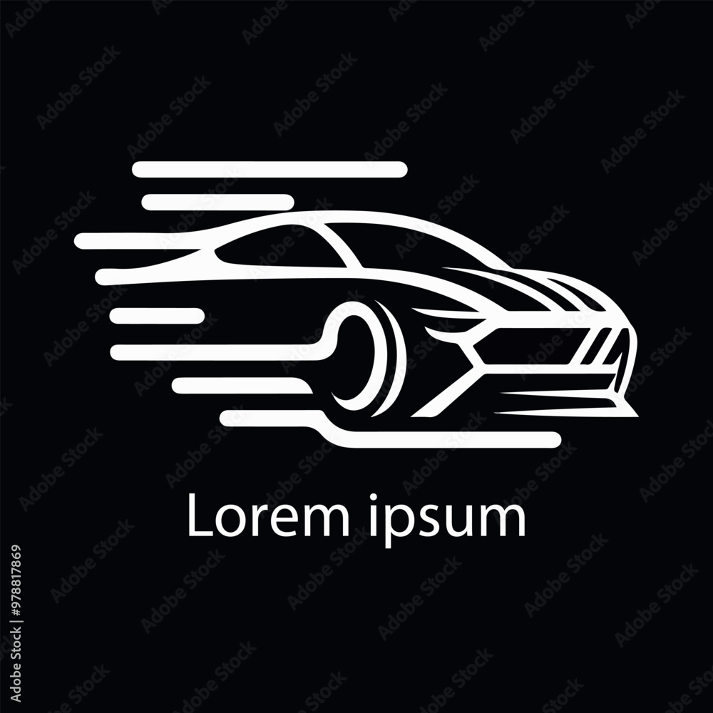 Fototapeta premium Car Logo Design
