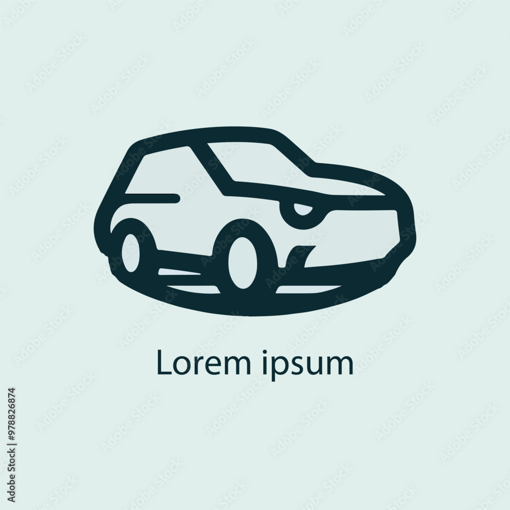 Fototapeta premium Car Logo Design