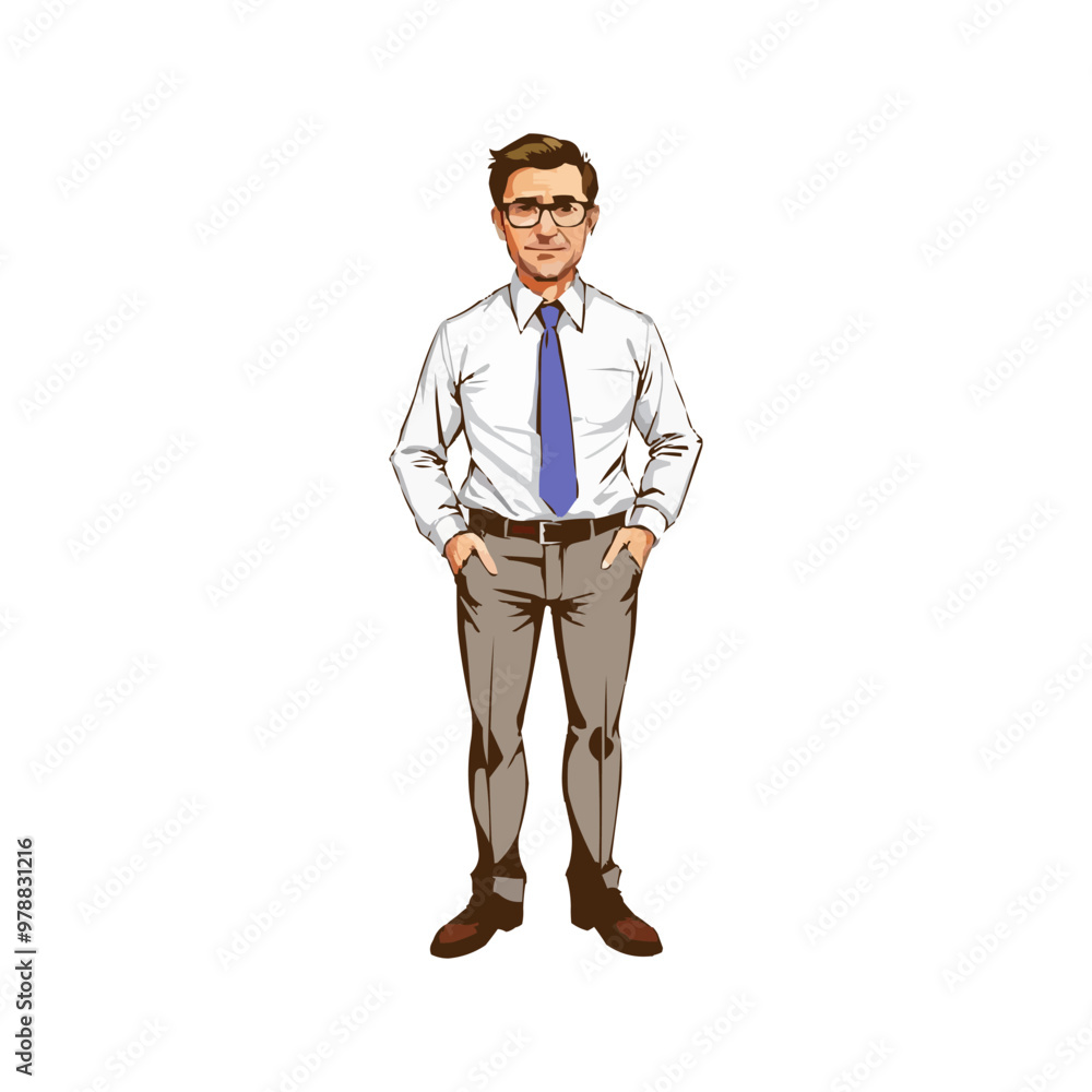 Formal men silhouette. Happy Teacher's day. Teacher concept vector illustration background. Creative teacher's day vector education concept. Formal men silhouette. Happy Teacher's day. Teacher concept vector illustration background. Creative teacher's day vector education concept.