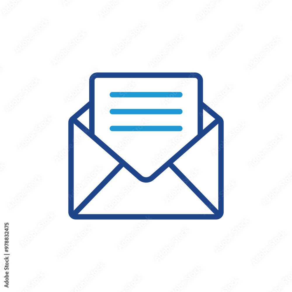 Mail icon email sign vector Mail icon email sign vector