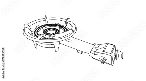 single burner gas stove.eps