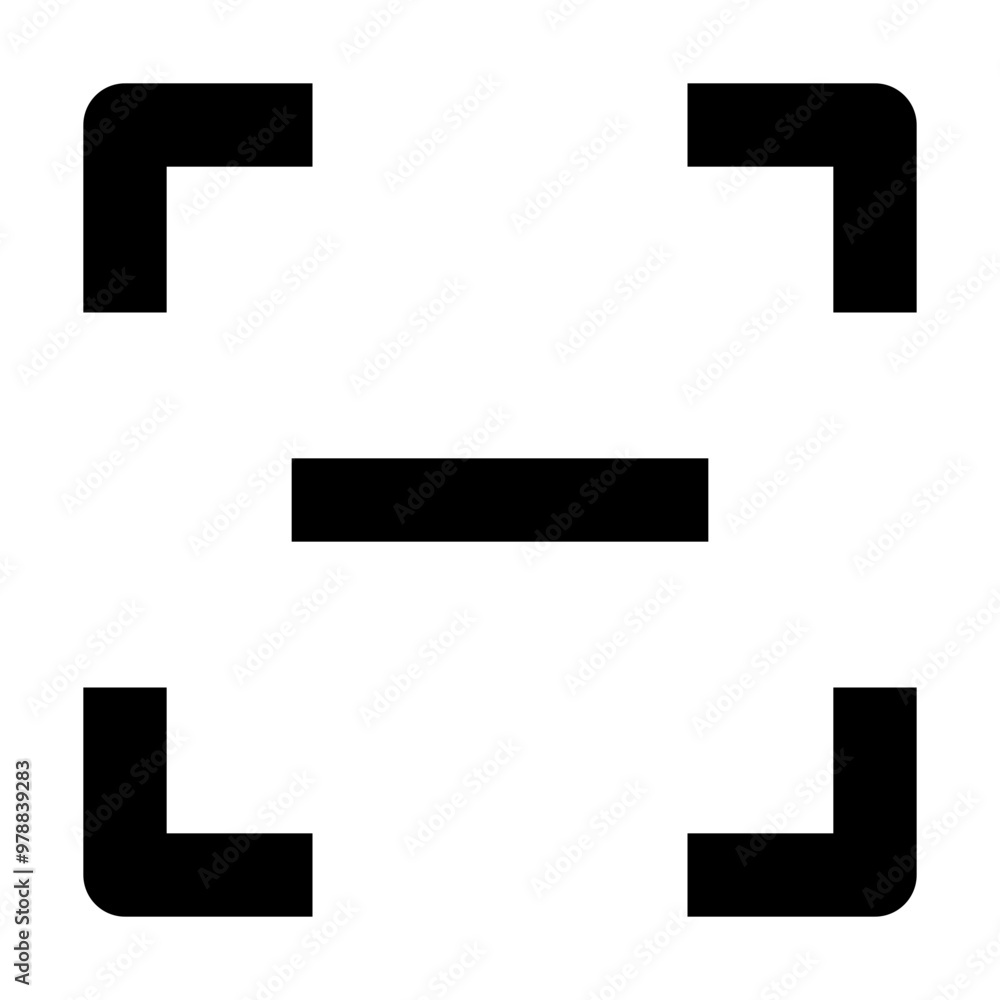 scan solid icon scan solid icon