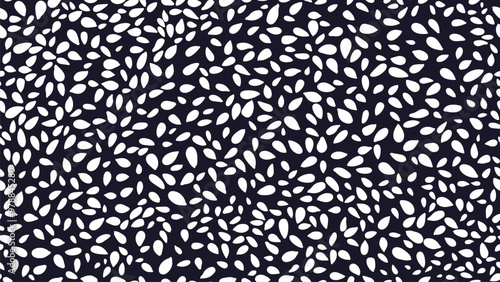 Sesame, rice, pumpkin seed Vector seamless pattern