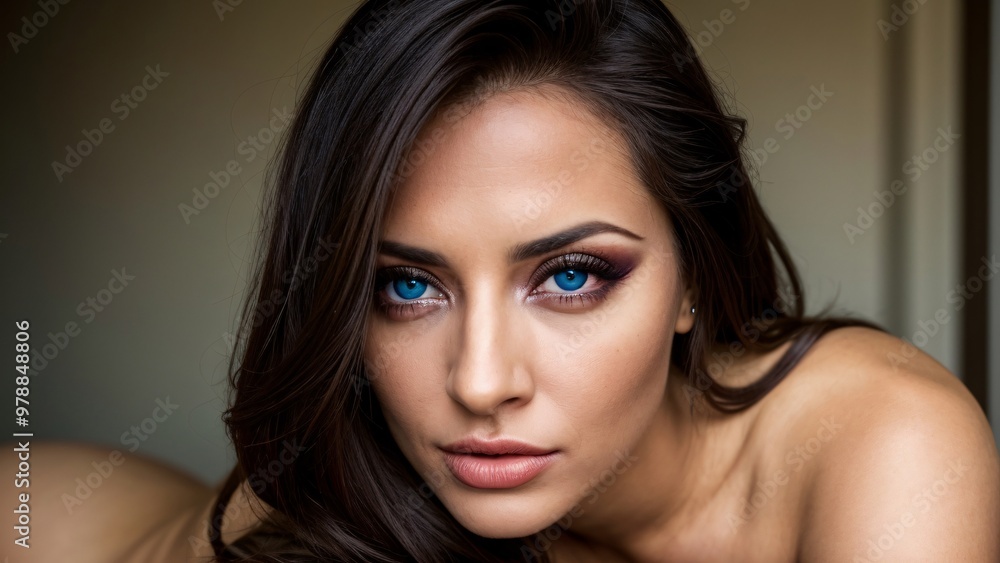 Obraz premium eye, eyes, woman, face, beauty,