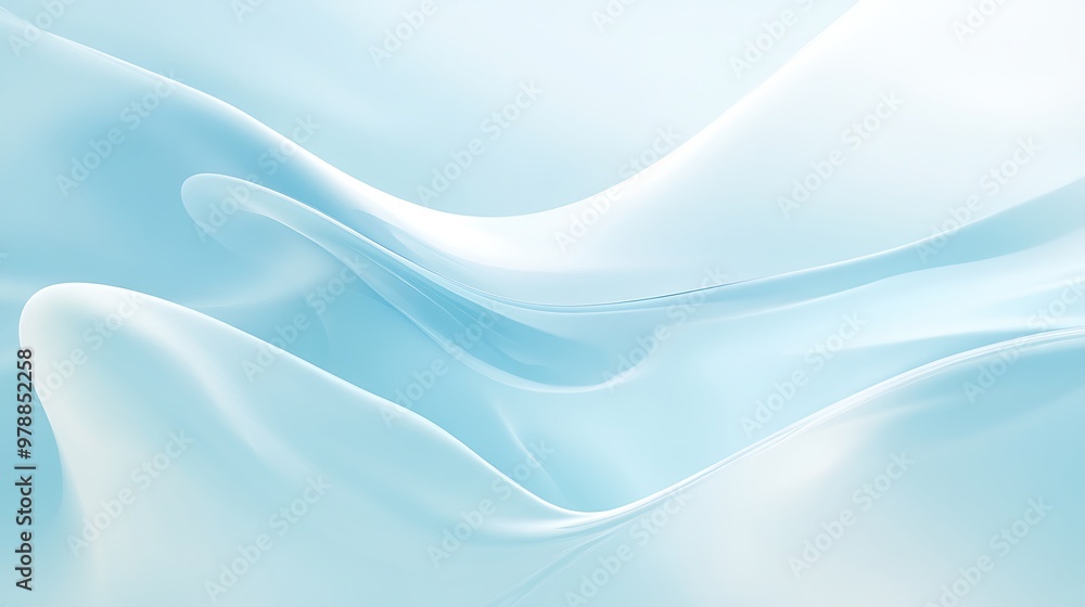 Abstract Blue Wave Background Texture Abstract Blue Wave Background Texture