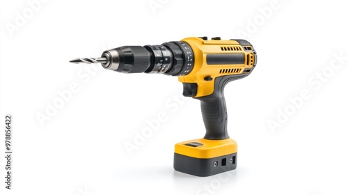 Cordless Drill with Battery and Drill Bit