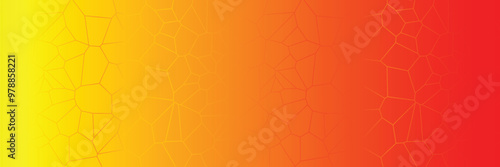 Abstract background - Colorful Geometrical shapes, Polygonal texture for webdesign - Yellow, Red, Orange colors