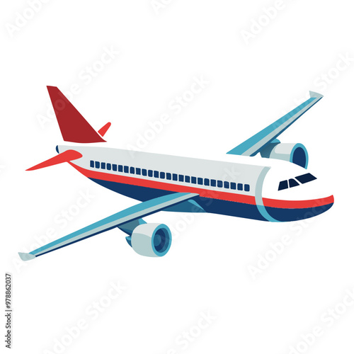 airplane in the sky