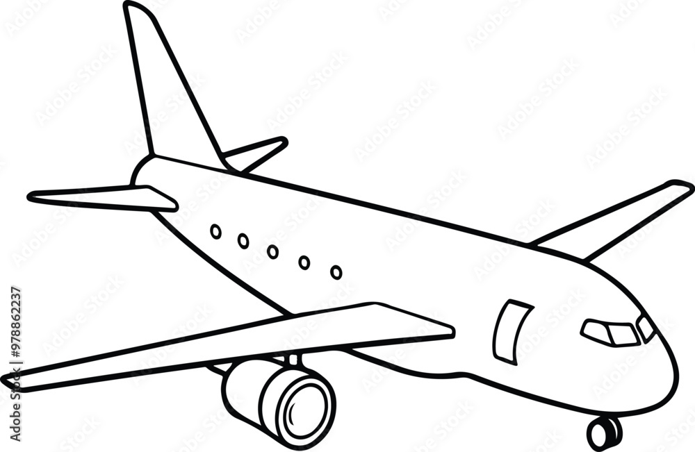 airplane isolated on white background airplane isolated on white background