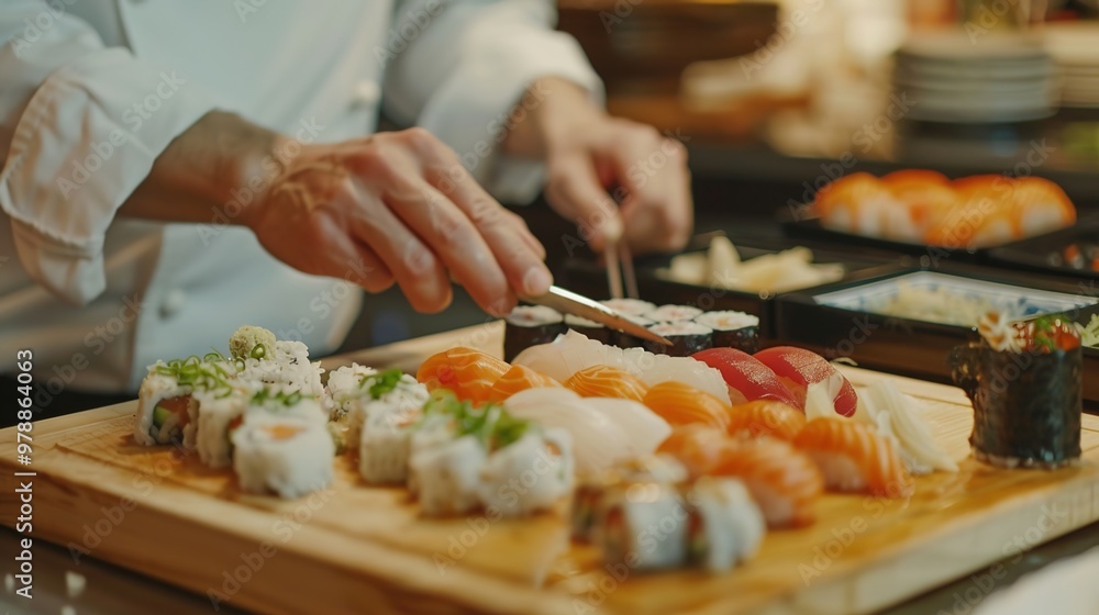 Sushi making japanese Sushi making japanese