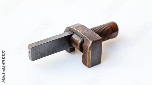 Close-Up of an Old Rusty Metal Tool