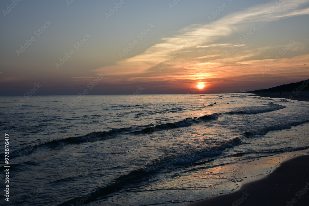 Baltic Sea beach in Jantar September 2024 Baltic Sea beach in Jantar September 2024