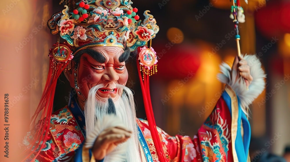 Obraz premium Chinese opera performance