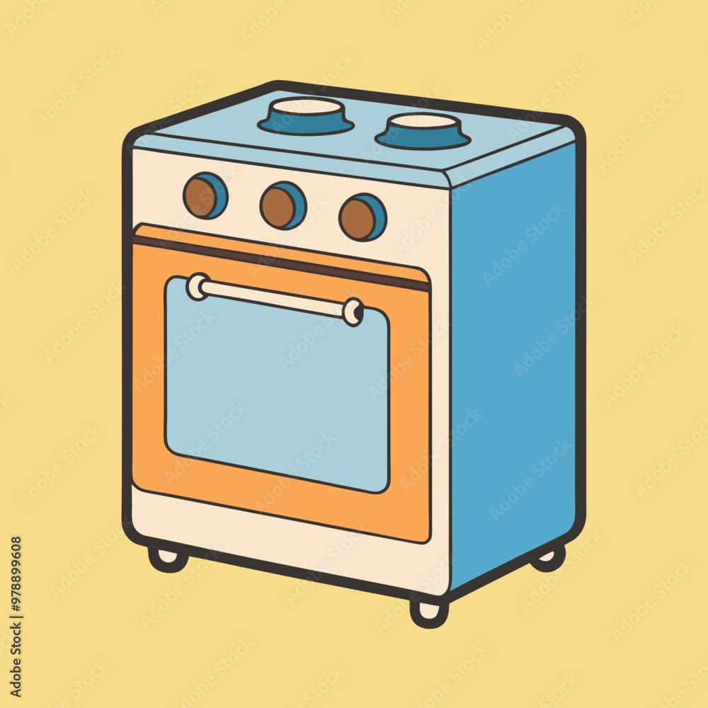 oven stove vector illustration oven stove vector illustration