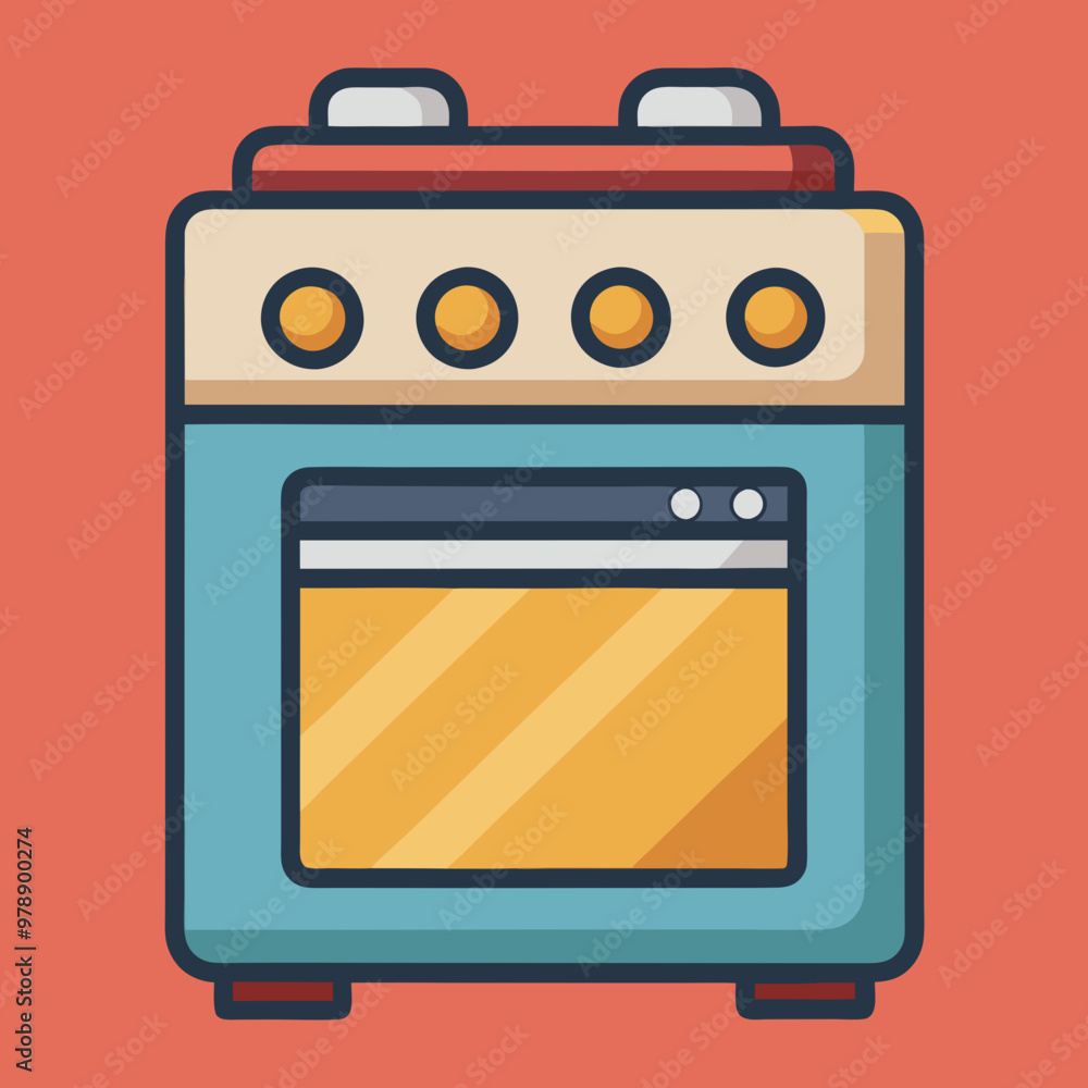 oven stove vector illustration oven stove vector illustration