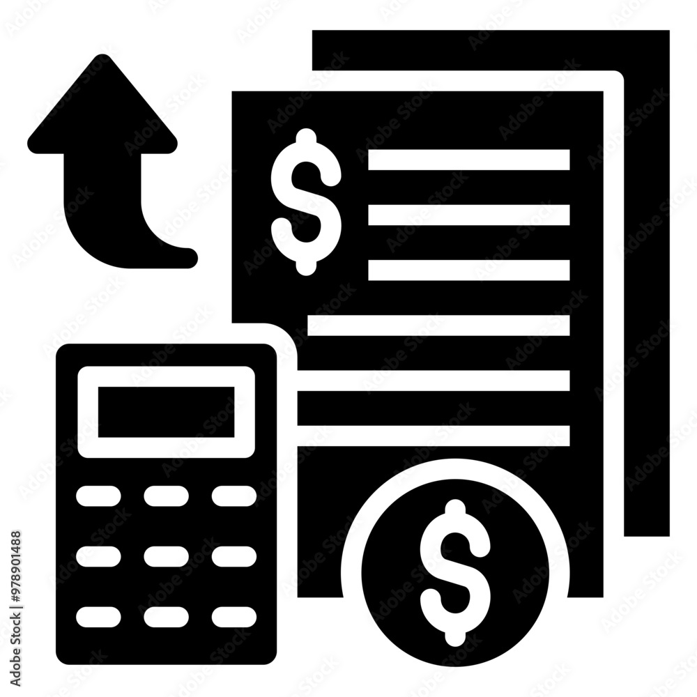 Budget Icon For Design Element Budget Icon For Design Element