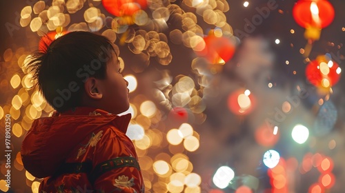 Chinese new year fireworks