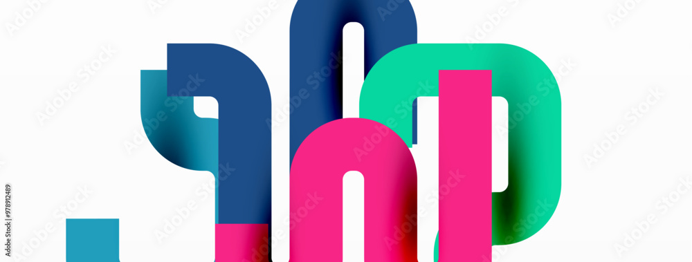 Wave lines minimal abstract background Wave lines minimal abstract background