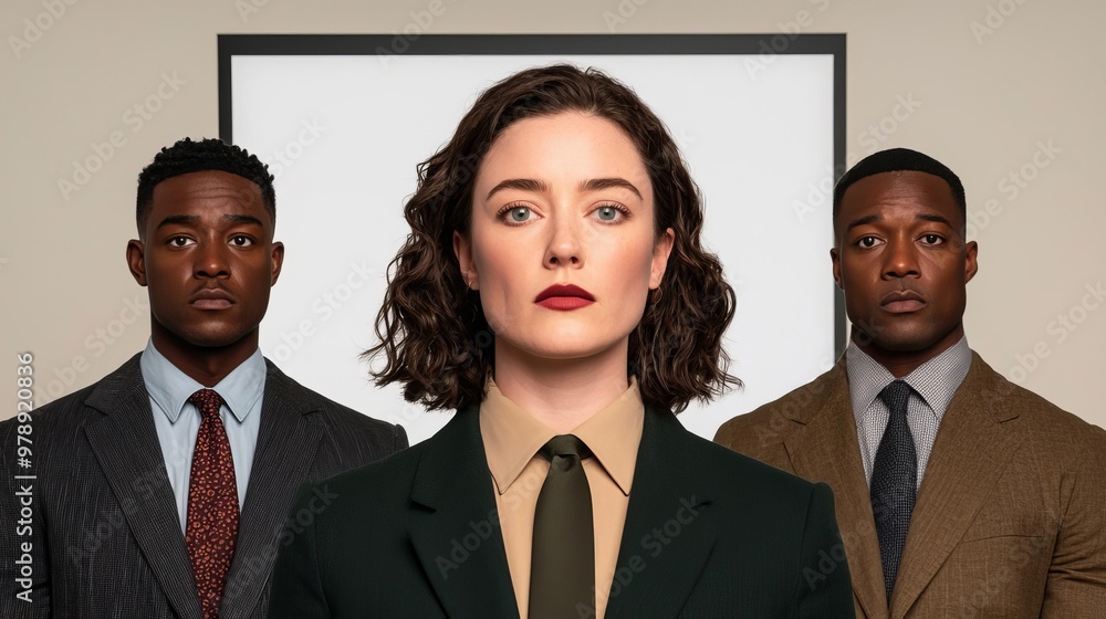 Economic fallout visualized by a group of diverse professionals in an empty boardroom Economic fallout visualized by a group of diverse professionals in an empty boardroom