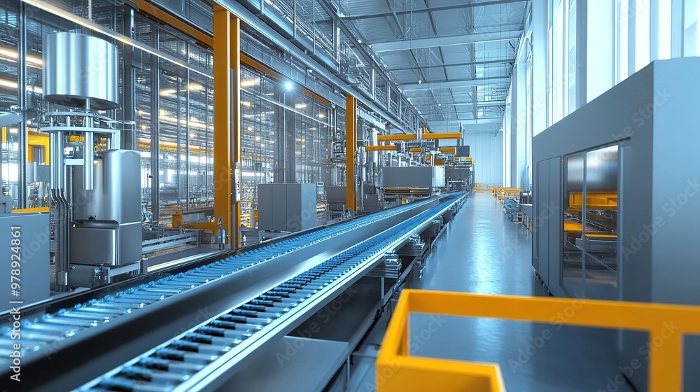 Automated systems driving industrial innovation in a modern factory Automated systems driving industrial innovation in a modern factory