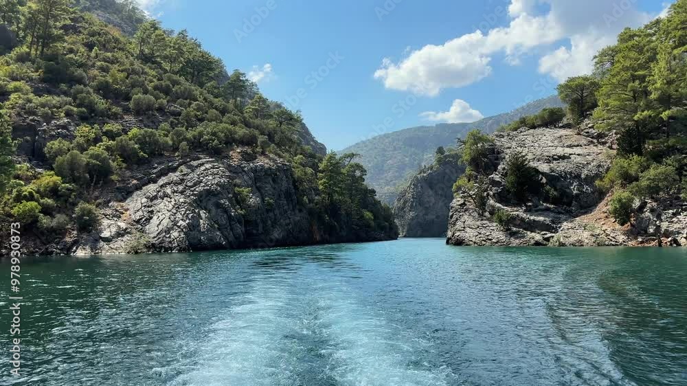 River cruise in Green Canyon in Antalya, Turkey. River cruise in Green Canyon in Antalya, Turkey.