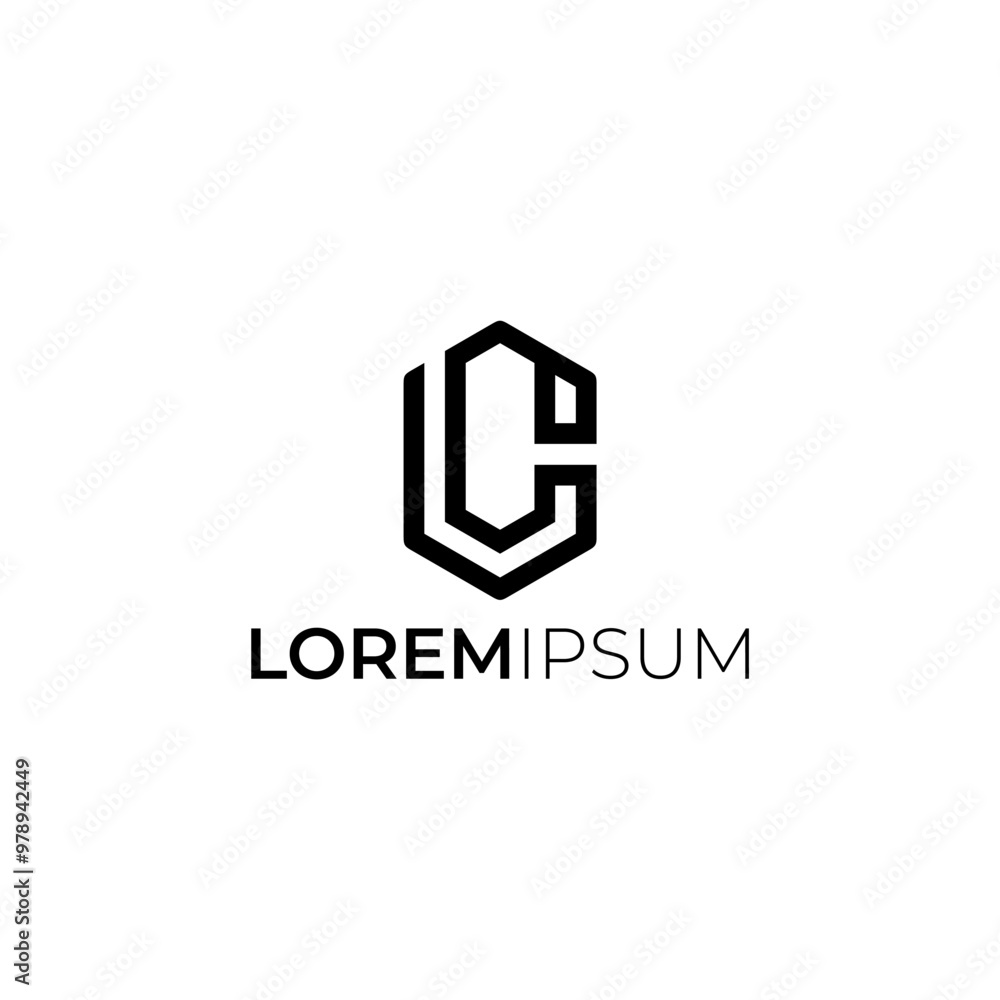 Initial letter c logo vector design template. Creative modern trendy c typography and black colors. Initial letter c logo vector design template. Creative modern trendy c typography and black colors.