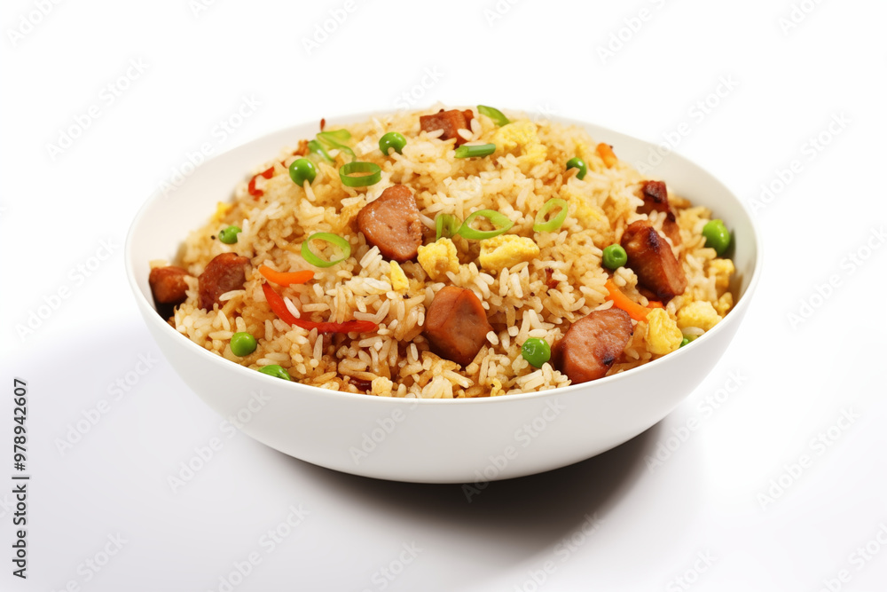Fried rice on white background. Fried rice themes. Asian cuisine themes. Asian restaurant. Paella cooking. PNG cut out. Image for graphic designer. Image for flyers.
Fried rice on white background. Fried rice themes. Asian cuisine themes. Asian restaurant. Paella cooking. PNG cut out. Image for graphic designer. Image for flyers.