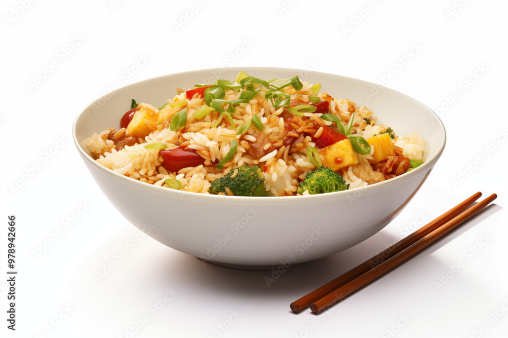 Fried rice on white background. Fried rice themes. Asian cuisine themes. Asian restaurant. Paella cooking. PNG cut out. Image for graphic designer. Image for flyers.
Fried rice on white background. Fried rice themes. Asian cuisine themes. Asian restaurant. Paella cooking. PNG cut out. Image for graphic designer. Image for flyers.