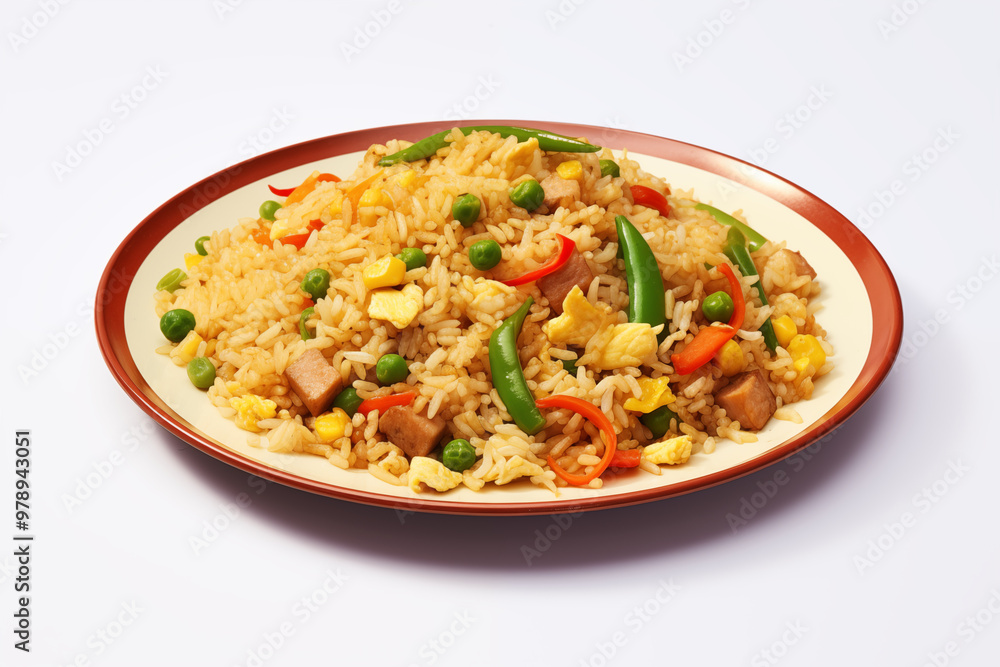 Fried rice on white background. Fried rice themes. Asian cuisine themes. Asian restaurant. Paella cooking. PNG cut out. Image for graphic designer. Image for flyers.
Fried rice on white background. Fried rice themes. Asian cuisine themes. Asian restaurant. Paella cooking. PNG cut out. Image for graphic designer. Image for flyers.