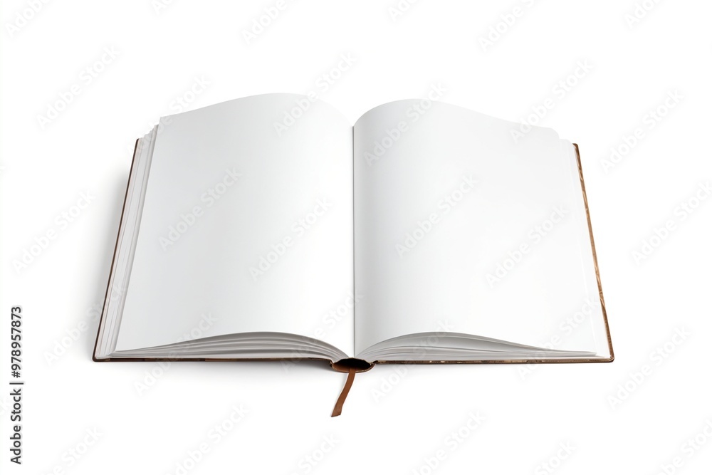 A minimalist image of an open book with blank white pages on a white background. Perfect for clean, creative, or educational-themed visuals. A minimalist image of an open book with blank white pages on a white background. Perfect for clean, creative, or educational-themed visuals.