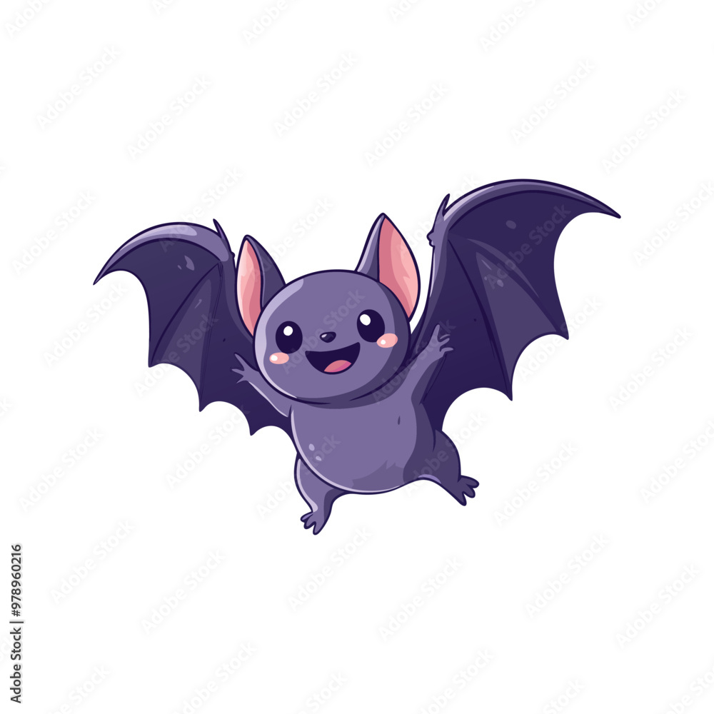 Cute Bat Halloween Vector Design Element, Halloween Bat Vector Clipart Design. Cute Bat Halloween Vector Design Element, Halloween Bat Vector Clipart Design.