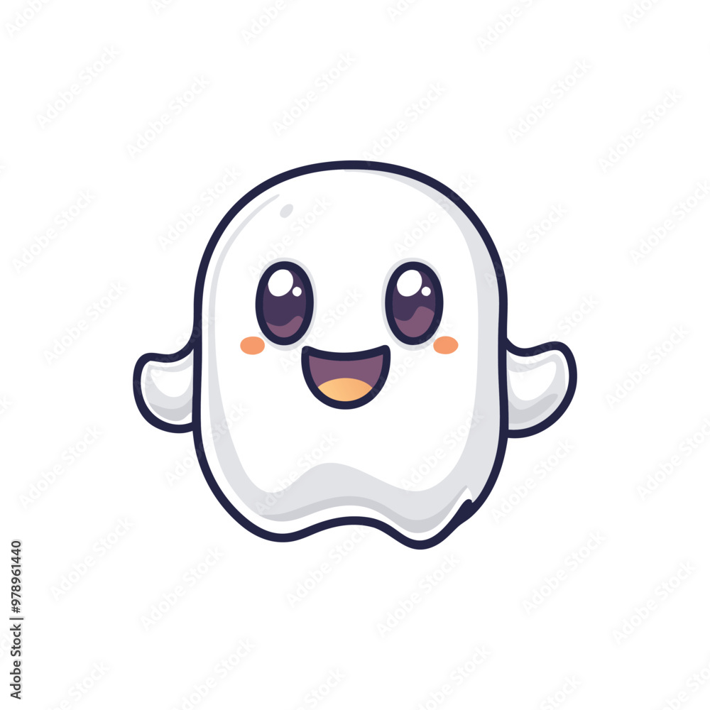 Cute Boo Vector Halloween Design Element, Cute Halloween Ghost Vector Clipart Design. Cute Boo Vector Halloween Design Element, Cute Halloween Ghost Vector Clipart Design.