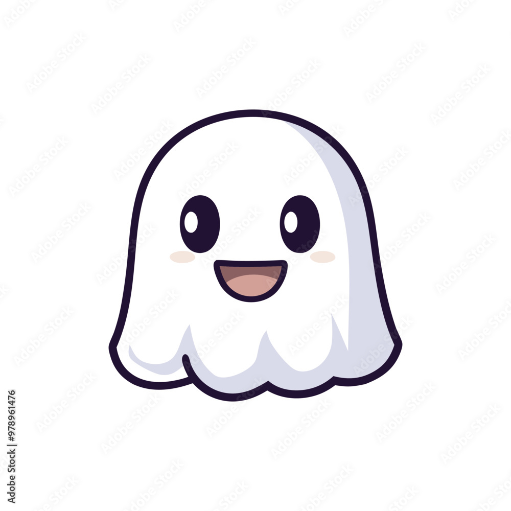 Cute Boo Vector Halloween Design Element, Cute Halloween Ghost Vector Clipart Design. Cute Boo Vector Halloween Design Element, Cute Halloween Ghost Vector Clipart Design.