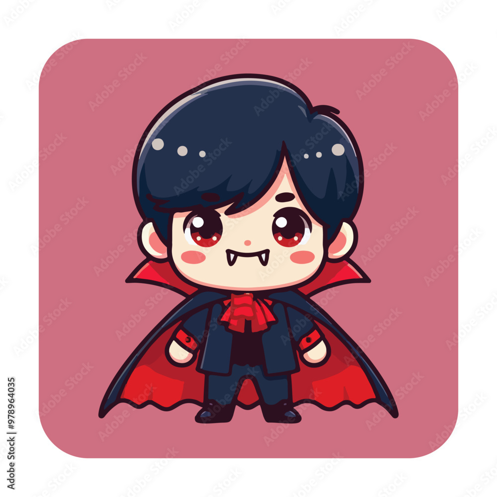 Little Vampire with a Cape Little Vampire with a Cape