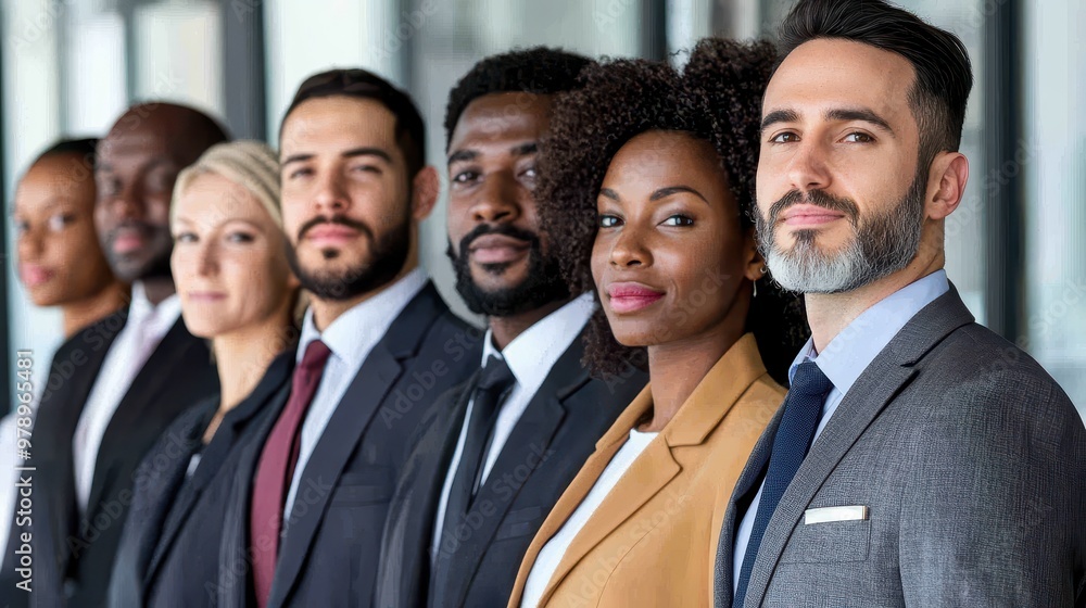 Diverse Business Team Standing Together Corporate Success Teamwork Collaboration Professional Diverse Business Team Standing Together Corporate Success Teamwork Collaboration Professional