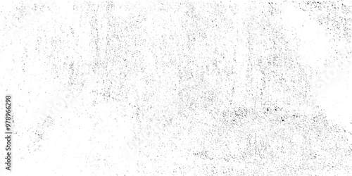 Grunge overlay textures with dust grain isolated on white background vector. Grunge distressed overlay texture and background.
