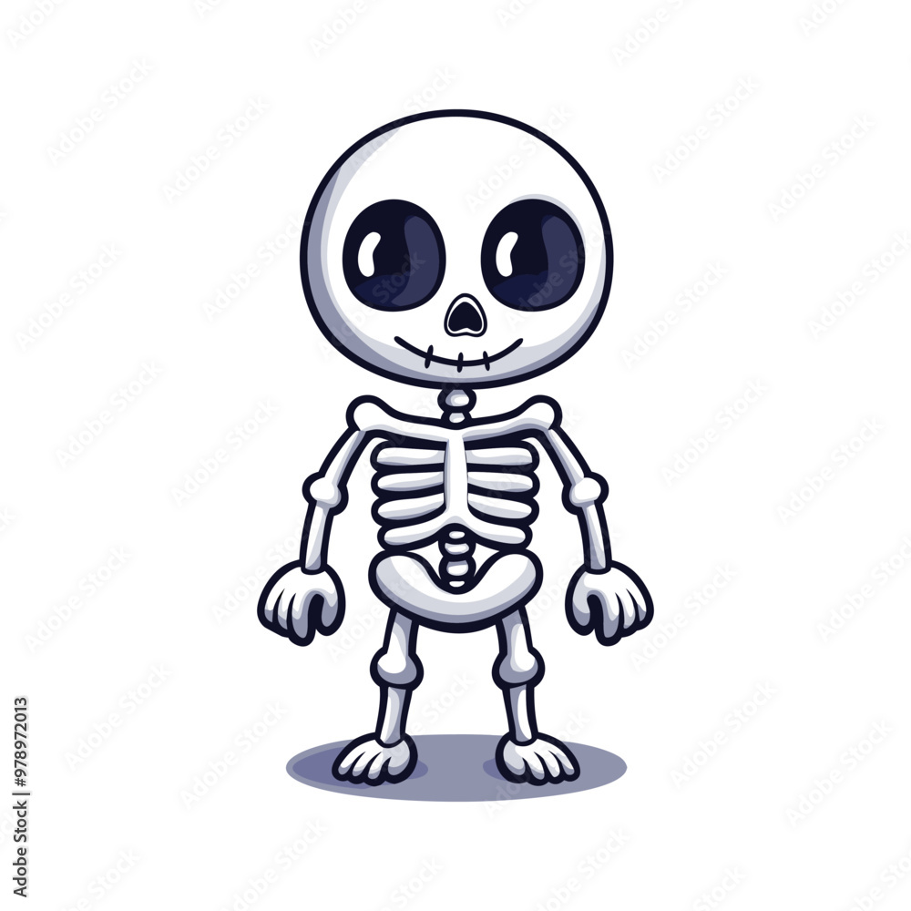 Cute Skeleton Vector Clipart, Halloween Vector Design.
Cute Skeleton Vector Clipart, Halloween Vector Design.