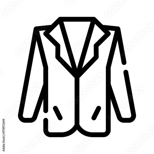 tuxedo line icon