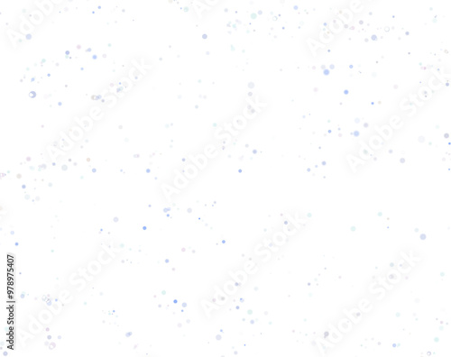 Christmas bokeh. Light silver glitter confetti background. White holiday texture.