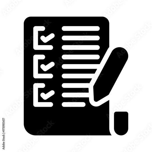 checkmark glyph icon