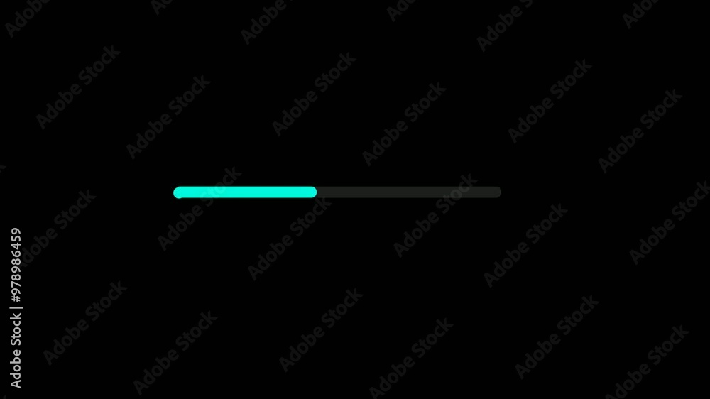 loading bar and Progress bar 4k. 60 fps 3D animation. loading bar and Progress bar 4k. 60 fps 3D animation.