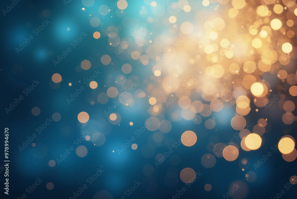 Enchanting Blue and Gold New Year's Eve Abstract Background: Perfect for Event Promotions and Festive Marketing Enchanting Blue and Gold New Year's Eve Abstract Background: Perfect for Event Promotions and Festive Marketing
