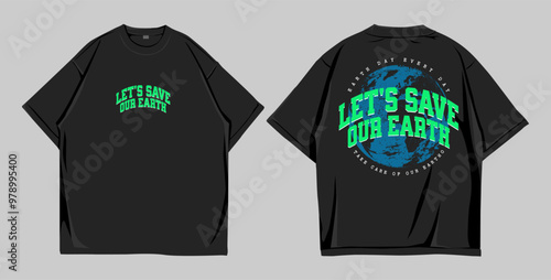 Design t shirt oversize stree...