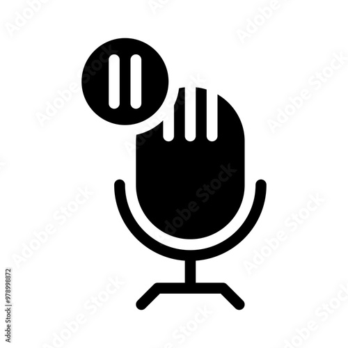 pause glyph icon
