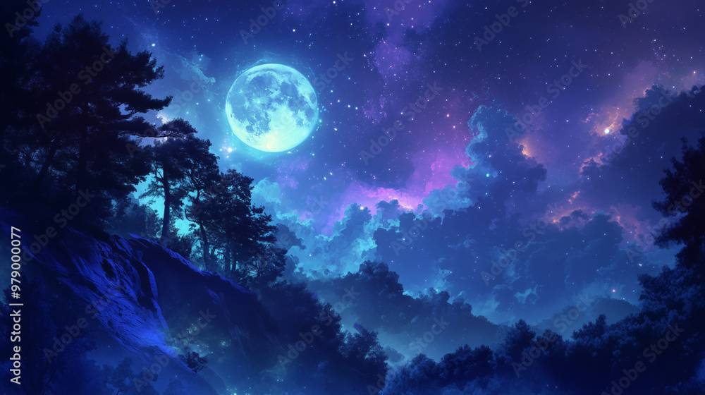 Background tile image of night magic sky palewave, magic
Background tile image of night magic sky palewave, magic